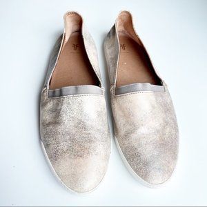 FRYE Melanie Moonlight Metallic Slip On Sneakers